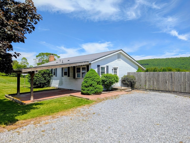 151 Rio Grande Rd, Clearville, PA 15535 - view of front of house featuring a chimney