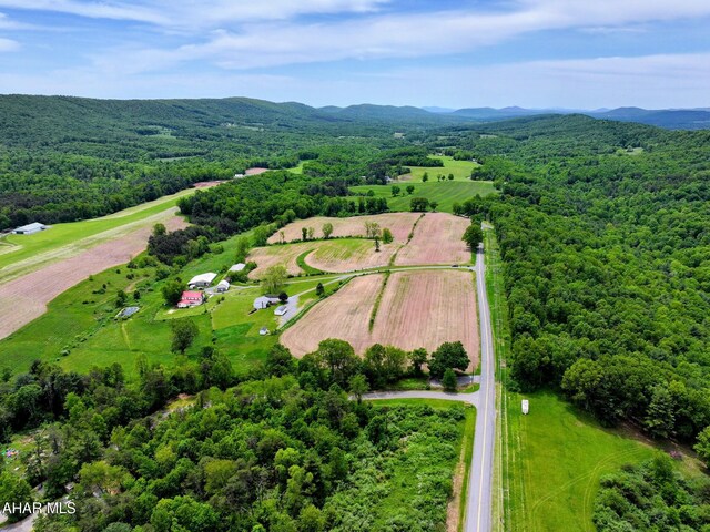 151 Rio Grande Rd, Clearville, PA 15535 - view of rural area featuring a heavily wooded area and a mountain backdrop