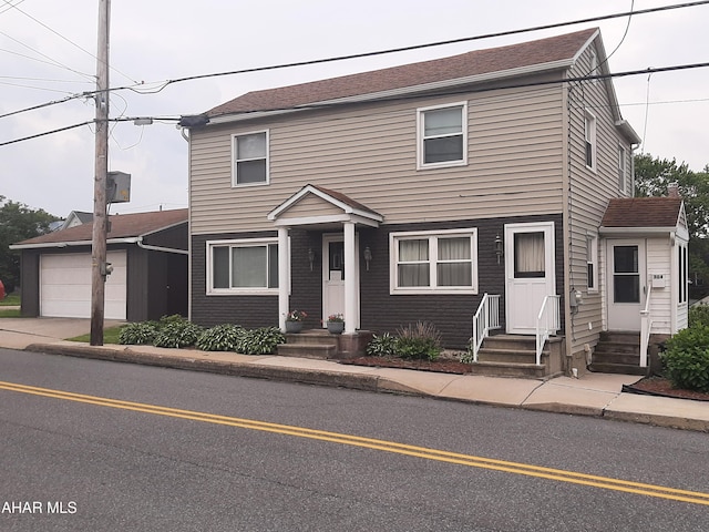 304 Forest St, Gallitzin, PA 16641 - traditional-style home featuring entry steps and concrete driveway