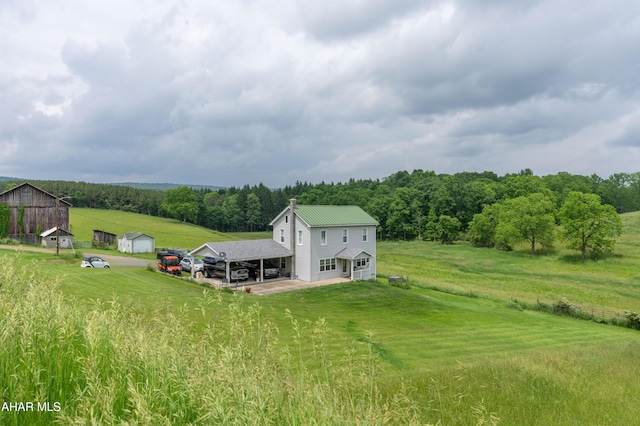 7241 Morgans Rd, Huntingdon, PA 16652 - overview of rural landscape