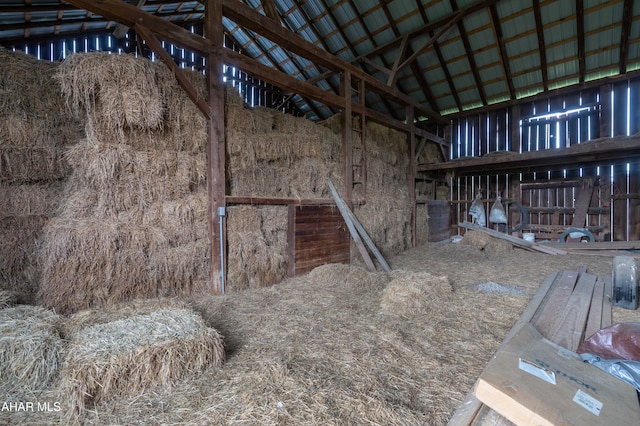 7241 Morgans Rd, Huntingdon, PA 16652 - miscellaneous room featuring a towering ceiling