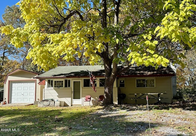 view of ranch-style house