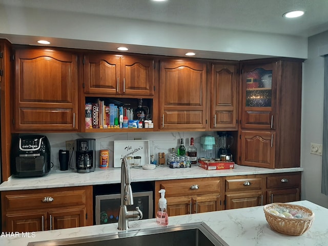 kitchen featuring sink