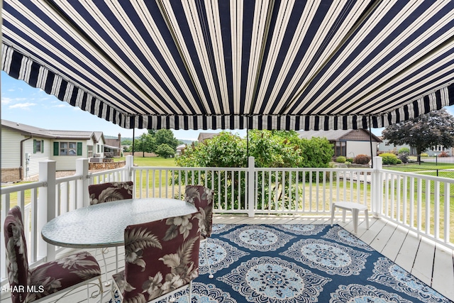 409 Tree Ln, Duncansville, PA 16635 - view of wooden deck