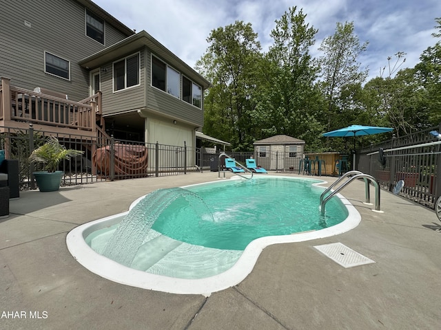 3406 Granada Way, Altoona, PA 16601 - view of pool featuring a patio and stairway