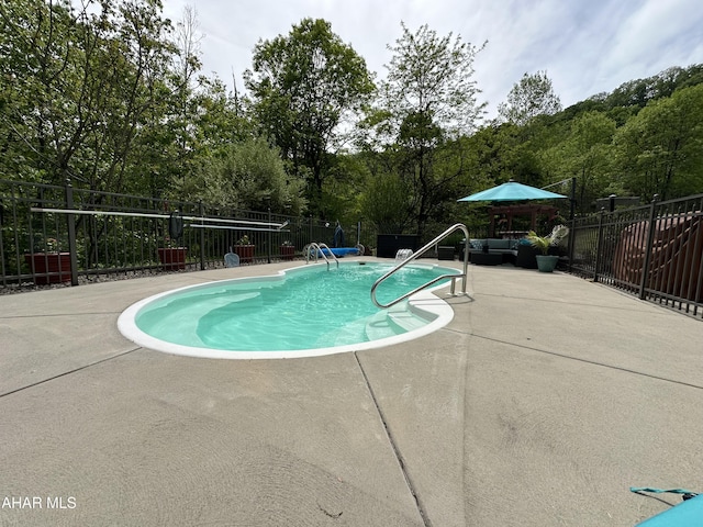 3406 Granada Way, Altoona, PA 16601 - view of swimming pool with a patio and outdoor lounge area