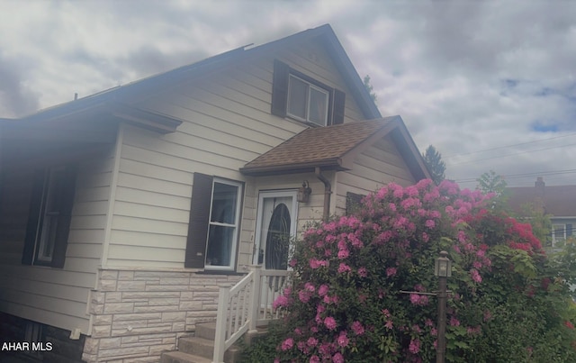 401 Park Ave, Clearfield, PA 16830 - view of property exterior with stone siding