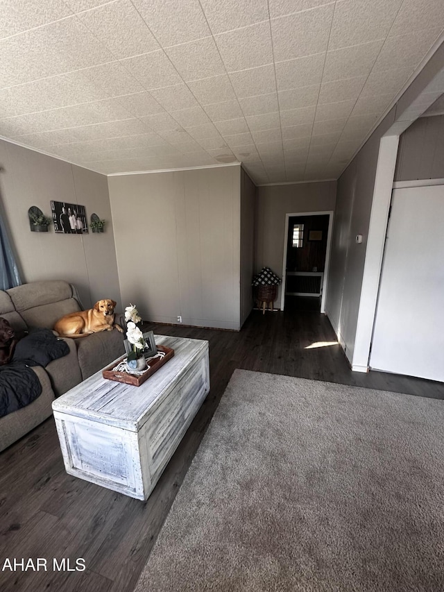 401 Park Ave, Clearfield, PA 16830 - living area with wood finished floors