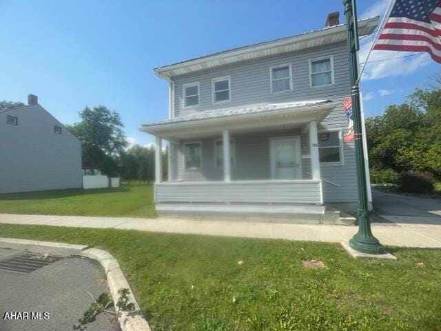 125 Broad St, Hollidaysburg, PA 16648 - rear view of property with a yard