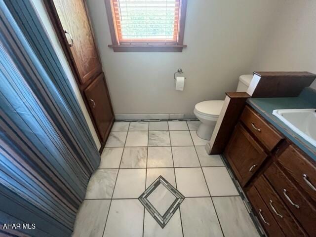 125 Broad St, Hollidaysburg, PA 16648 - bathroom featuring vanity and tile patterned flooring