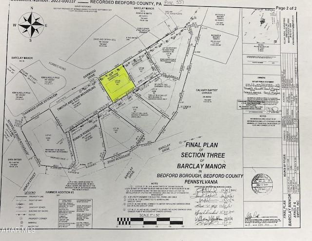 LOT45 Oakwood Dr, Bedford PA, 15522 land for sale