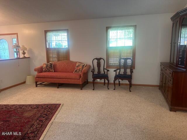 116 Estate Dr, Duncansville, PA 16635 - living room with healthy amount of natural light and light colored carpet