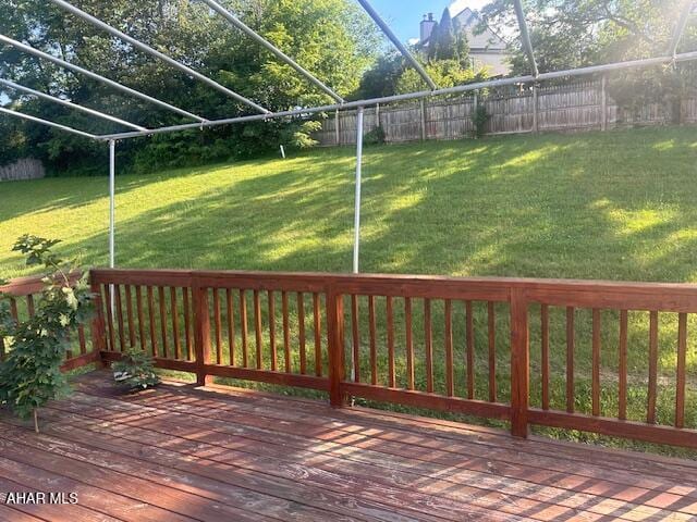116 Estate Dr, Duncansville, PA 16635 - view of wooden deck