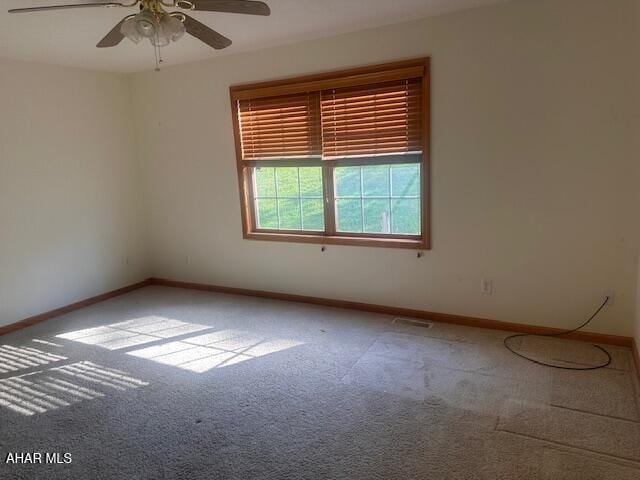 116 Estate Dr, Duncansville, PA 16635 - carpeted empty room featuring a ceiling fan and baseboards