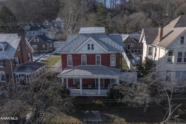 view of back of property