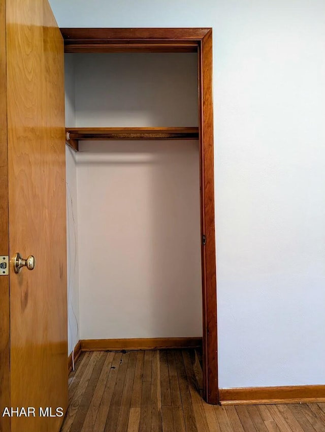 view of closet