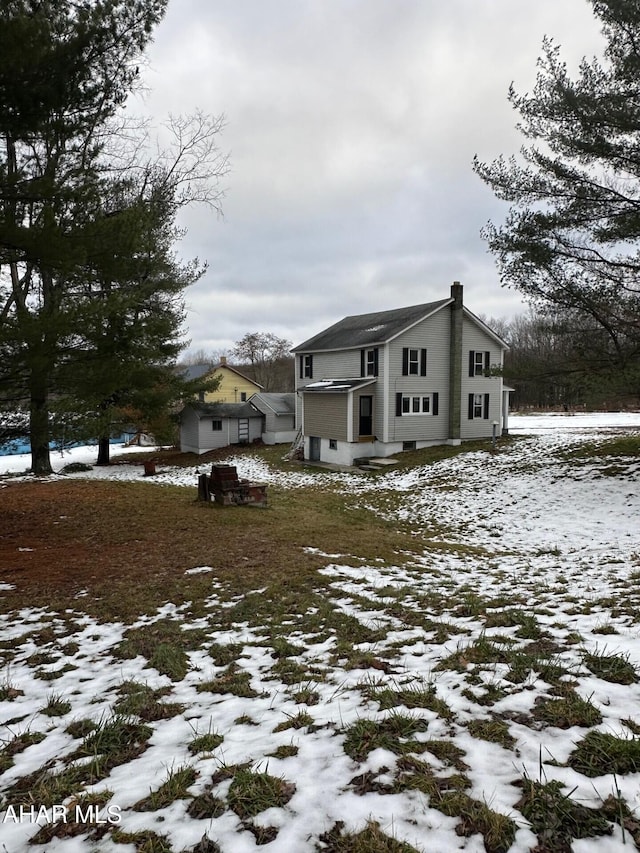 view of front of house