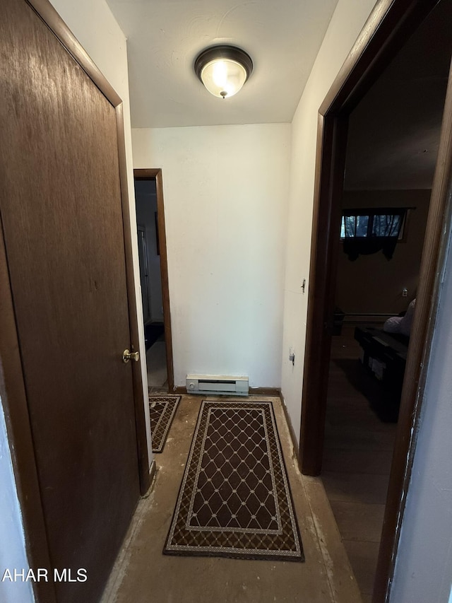 229 Celtic Ln, Altoona, PA 16601 - corridor with a baseboard radiator