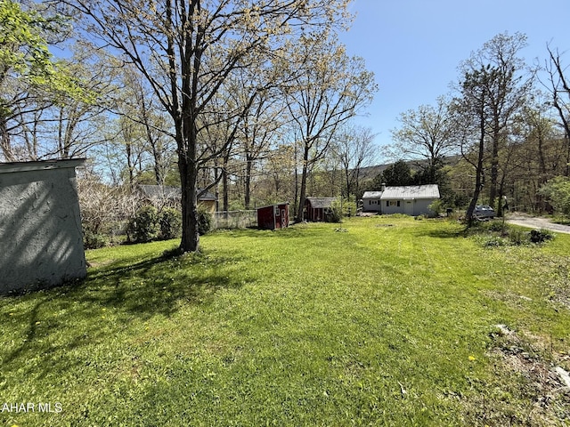 229 Celtic Ln, Altoona, PA 16601 - view of yard with an outbuilding and a shed