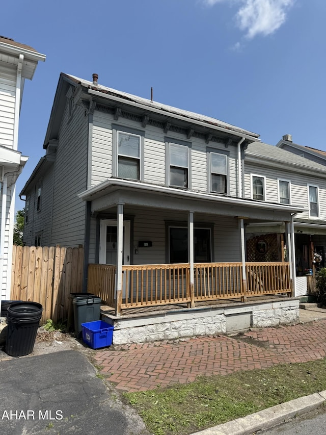 316 3rd Ave, Altoona, PA 16602 - view of front of home featuring covered porch