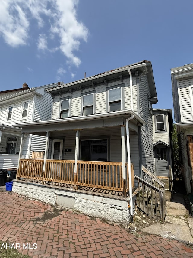 316 3rd Ave, Altoona, PA 16602 - view of front of house with a porch