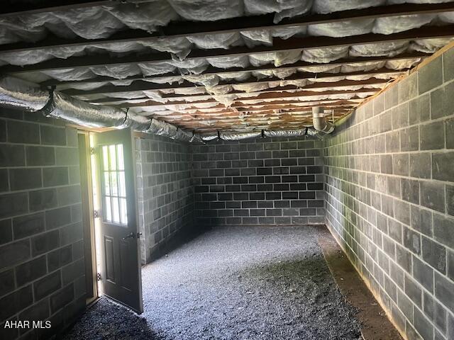 208 W 5th Ave, Everett, PA 15537 - below grade area featuring concrete block wall