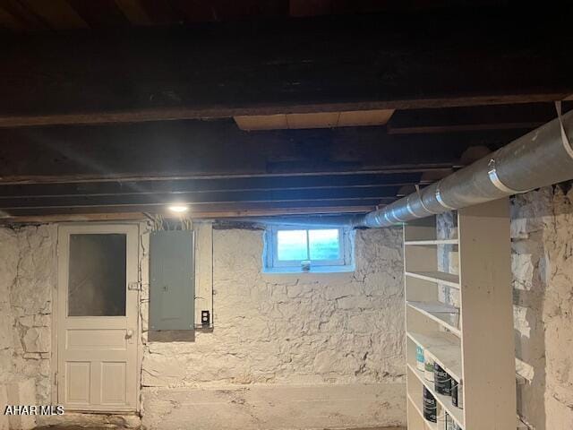 208 W 5th Ave, Everett, PA 15537 - below grade area featuring electric panel
