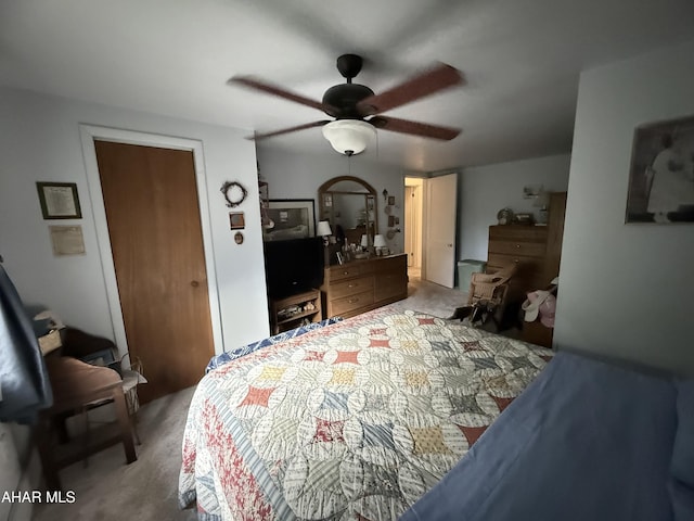 4815 6th Ave, Altoona, PA 16602 - bedroom with carpet and ceiling fan