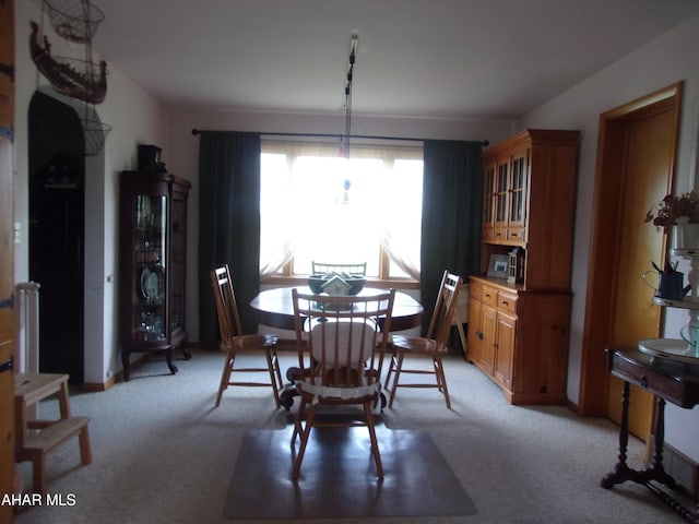 3752 Main Rd, Bedford, PA 15522 - dining room featuring light colored carpet