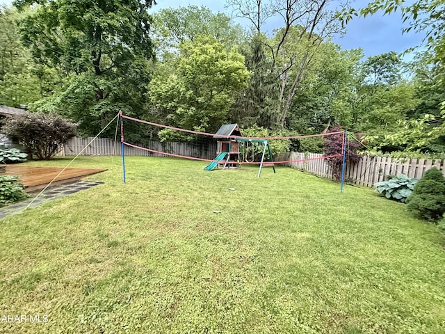 5 Log Cabin Ct, Altoona, PA 16602 - view of yard featuring a playground