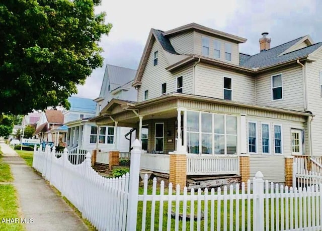 view of rear view of house