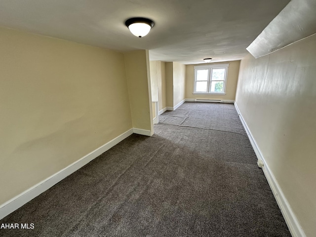 2013 7th Ave, Altoona, PA 16602 - empty room with dark carpet and baseboards