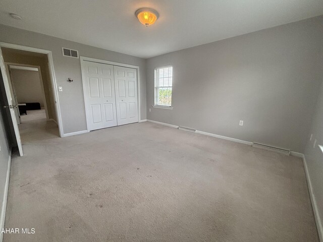 215 Red Fox Dr, Duncansville, PA 16635 - unfurnished bedroom with carpet floors, baseboards, and a closet