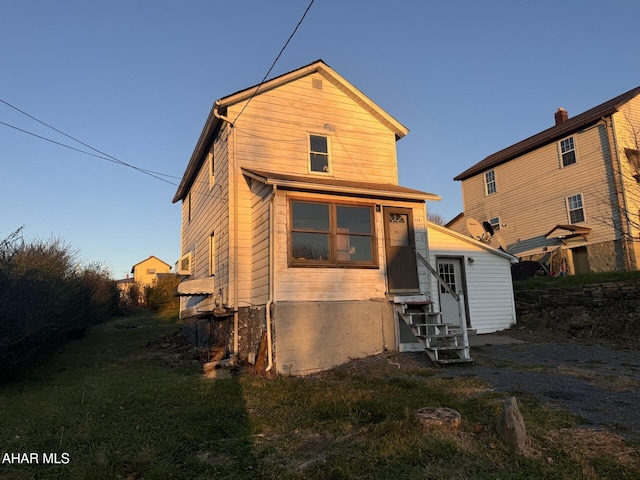 view of back of house