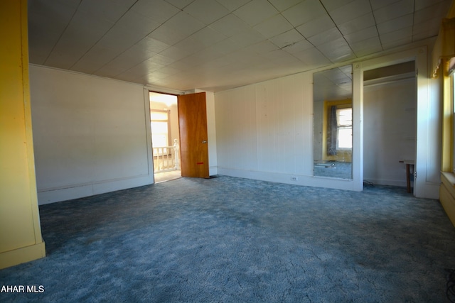 unfurnished room with carpet
