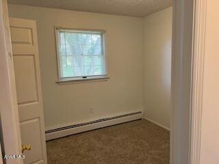 1012 Gray Ln, Duncansville, PA 16635 - carpeted spare room with a baseboard radiator