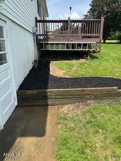 1012 Gray Ln, Duncansville, PA 16635 - exterior space with a deck