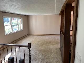 1012 Gray Ln, Duncansville, PA 16635 - carpeted spare room with a textured ceiling and baseboards