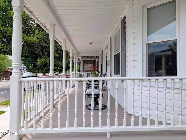 902 Main St, Saxton, PA 16678 - view of wooden porch
