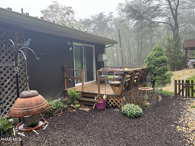 159 Hollidaysburg Sportsman Rd, Hollidaysburg, PA 16648 - wooden deck with fence