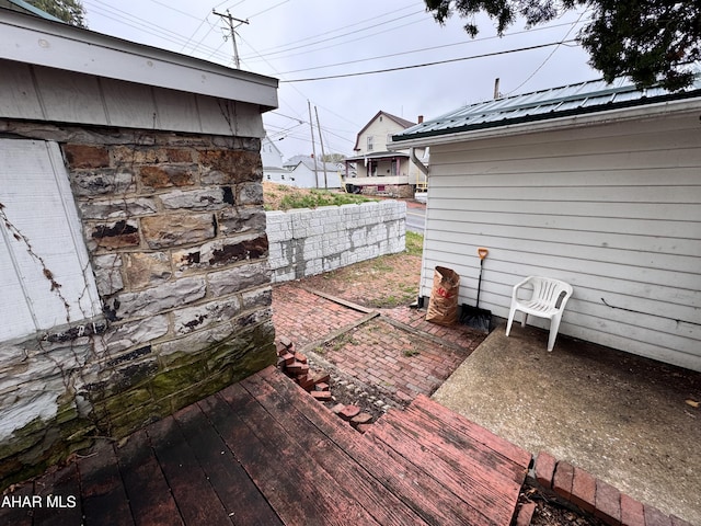 2123 2nd Ave, Altoona, PA 16602 - wooden deck featuring a patio area