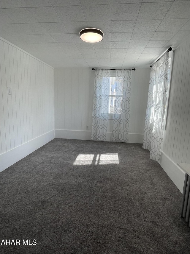 spare room with carpet floors