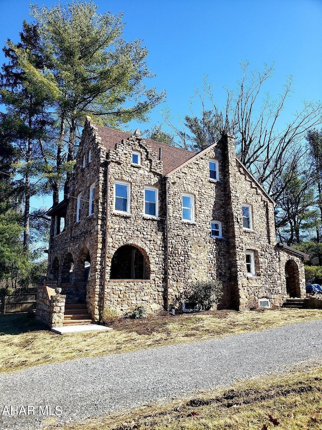 1761 Princeton Rd, Altoona, PA 16602 - view of front of house featuring stone siding