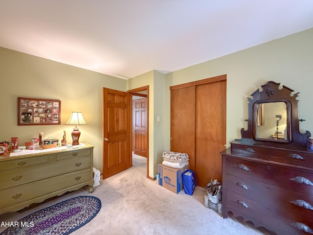 6334 Black Valley Rd, Everett, PA 15537 - bedroom featuring a closet and light carpet