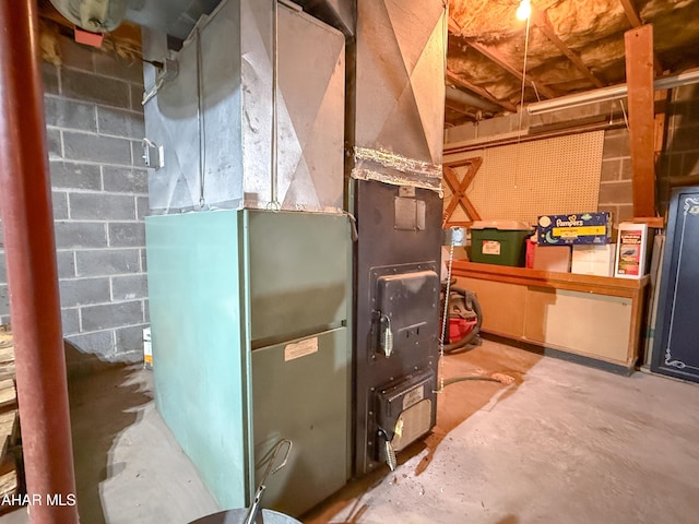 6334 Black Valley Rd, Everett, PA 15537 - utilities with heating unit