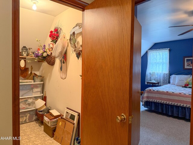 6334 Black Valley Rd, Everett, PA 15537 - carpeted bedroom with vaulted ceiling