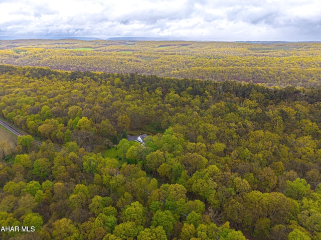 6334 Black Valley Rd, Everett, PA 15537 - drone / aerial view with a forest view