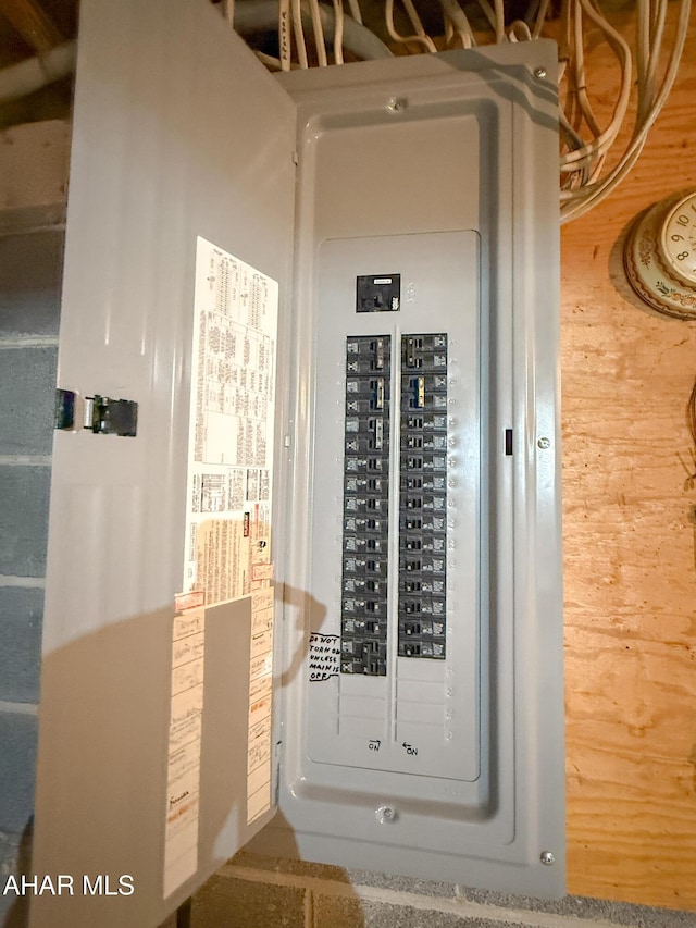 6334 Black Valley Rd, Everett, PA 15537 - utility room with electric panel