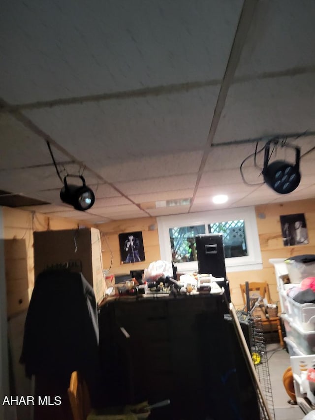 2521 Holland Ave, Huntingdon, PA 16652 - miscellaneous room featuring a drop ceiling