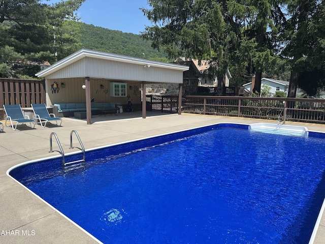 328 Avalon Rd, Altoona, PA 16601 - view of pool with an outdoor hangout area and a patio